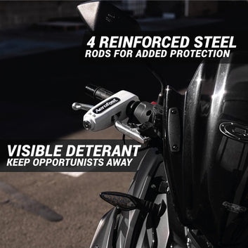 Anti theft handlebar lock