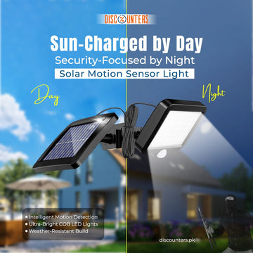 Solar COB Motion Sensor Light