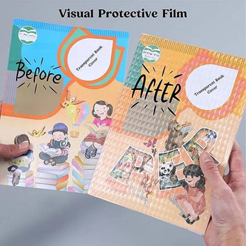 Self-Adhesive Transparent Book Cover