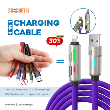 4 in 1 Charging Cable