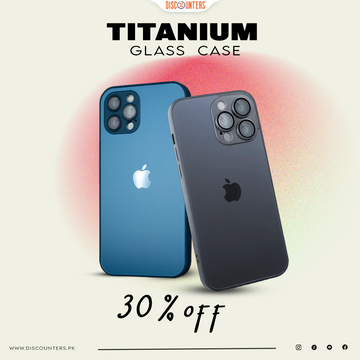 Titanium AG glass Case